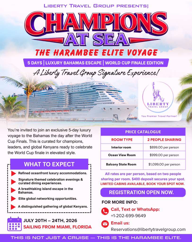 Champions at sea LibertyTravelGroup